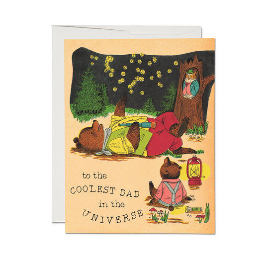 Richard Scarry Coolest Dad greeting card: Single