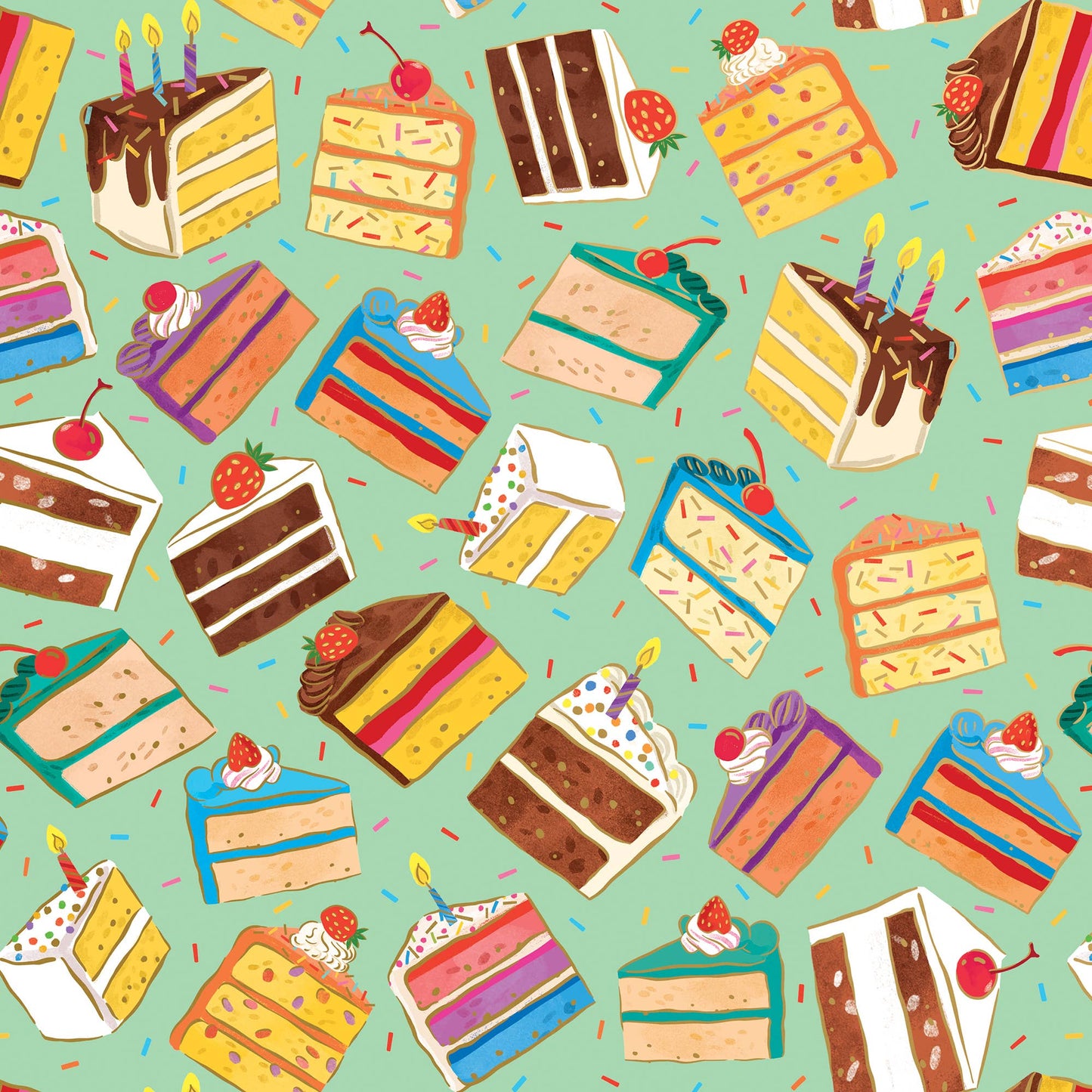 Birthday Cake Gift Wrap