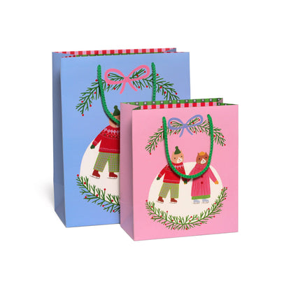 Skating Cats gift bags: Medium