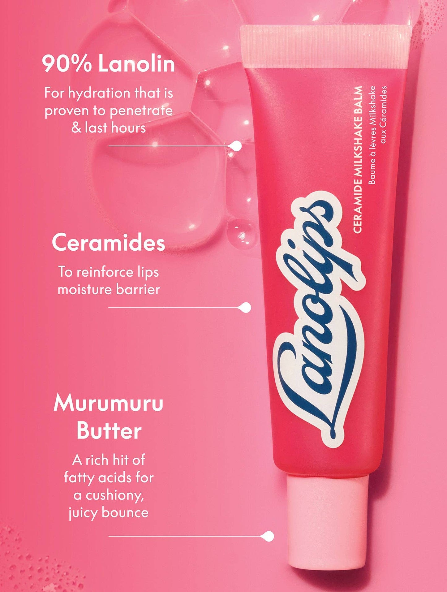 Ceramide Milkshake Balm Raspberry Crumble