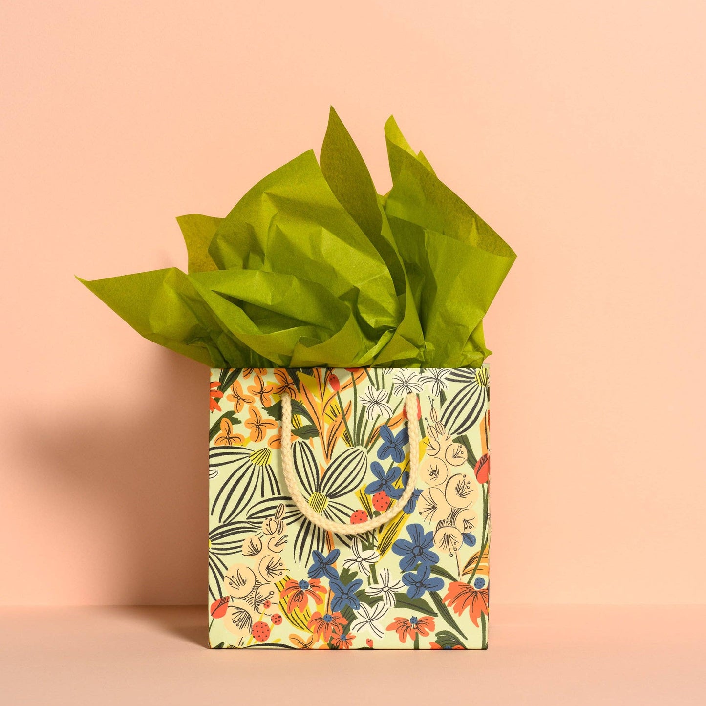 Chartreuse tissue paper - 8 Sheets