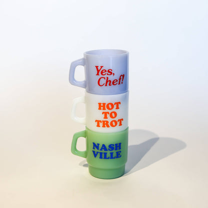 Nashville Stackable Retro Mug (Shortie 8oz)