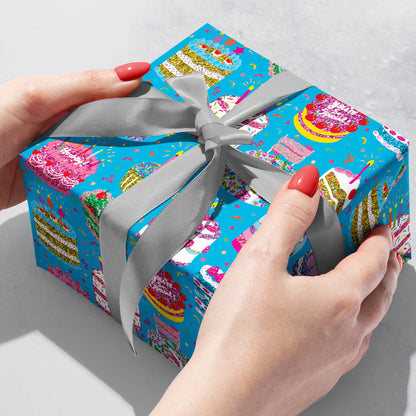Celebration Cakes - Gift Wrap Roll