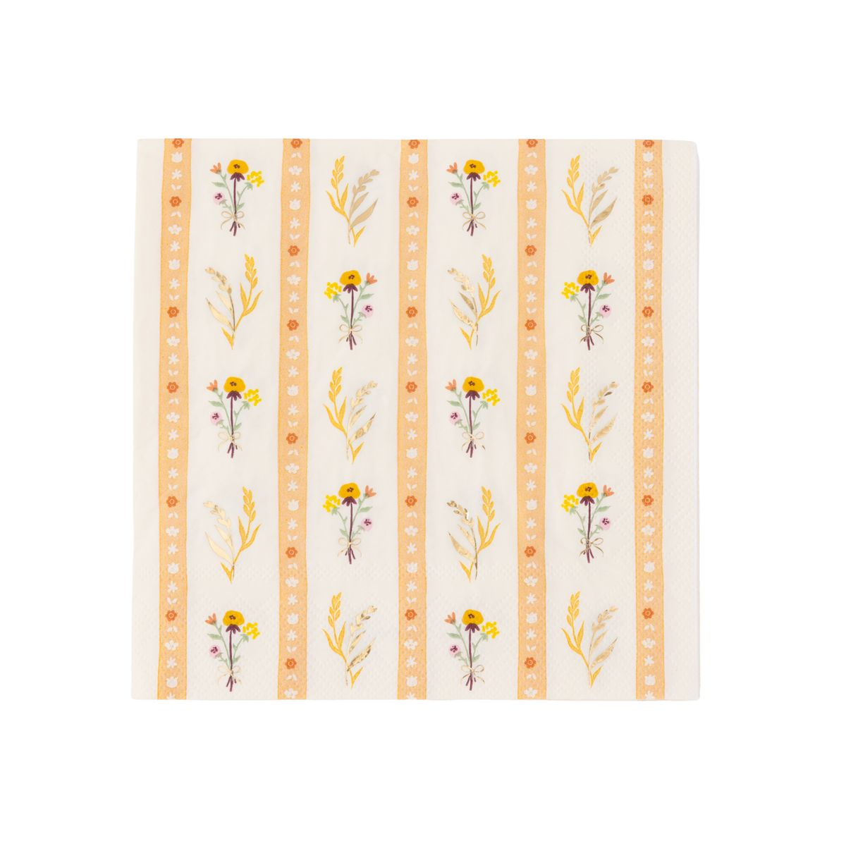 Cozy Fall Florals Large Napkins, 3-Ply (Set of 20)