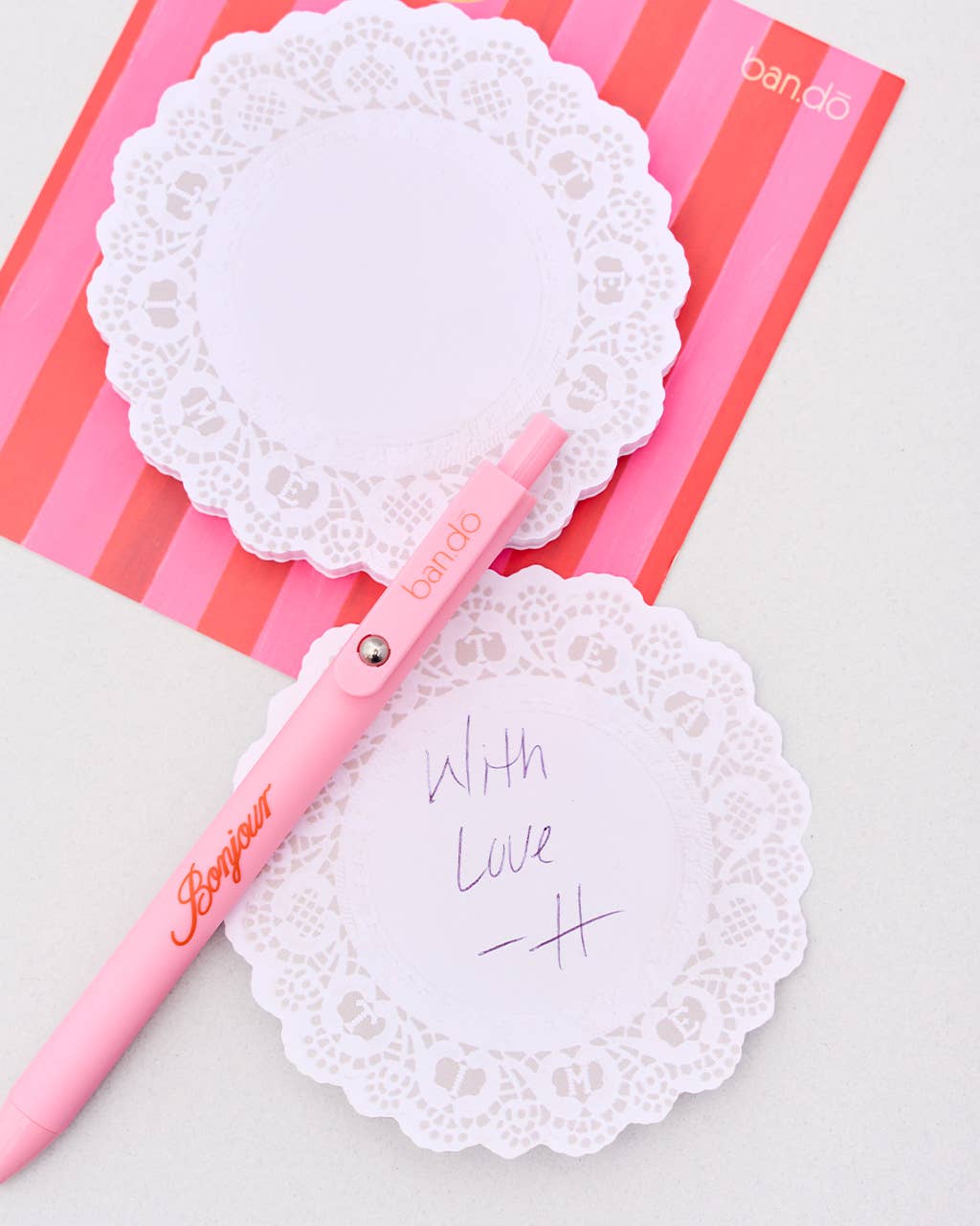 Novelty Notepad, Tea Time Doily