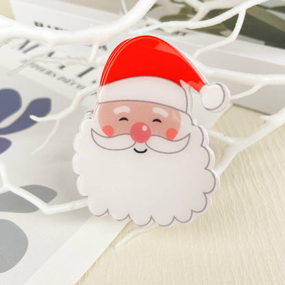 Snowman Hair Clip