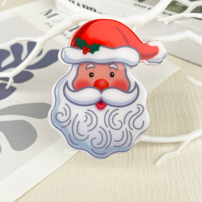 Snowman Hair Clip