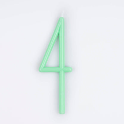 Slim Birthday Candle - 4