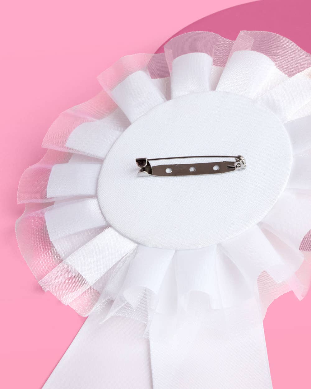 Xo, Fetti Bride Prize Ribbon | white, blue, bridal, glam