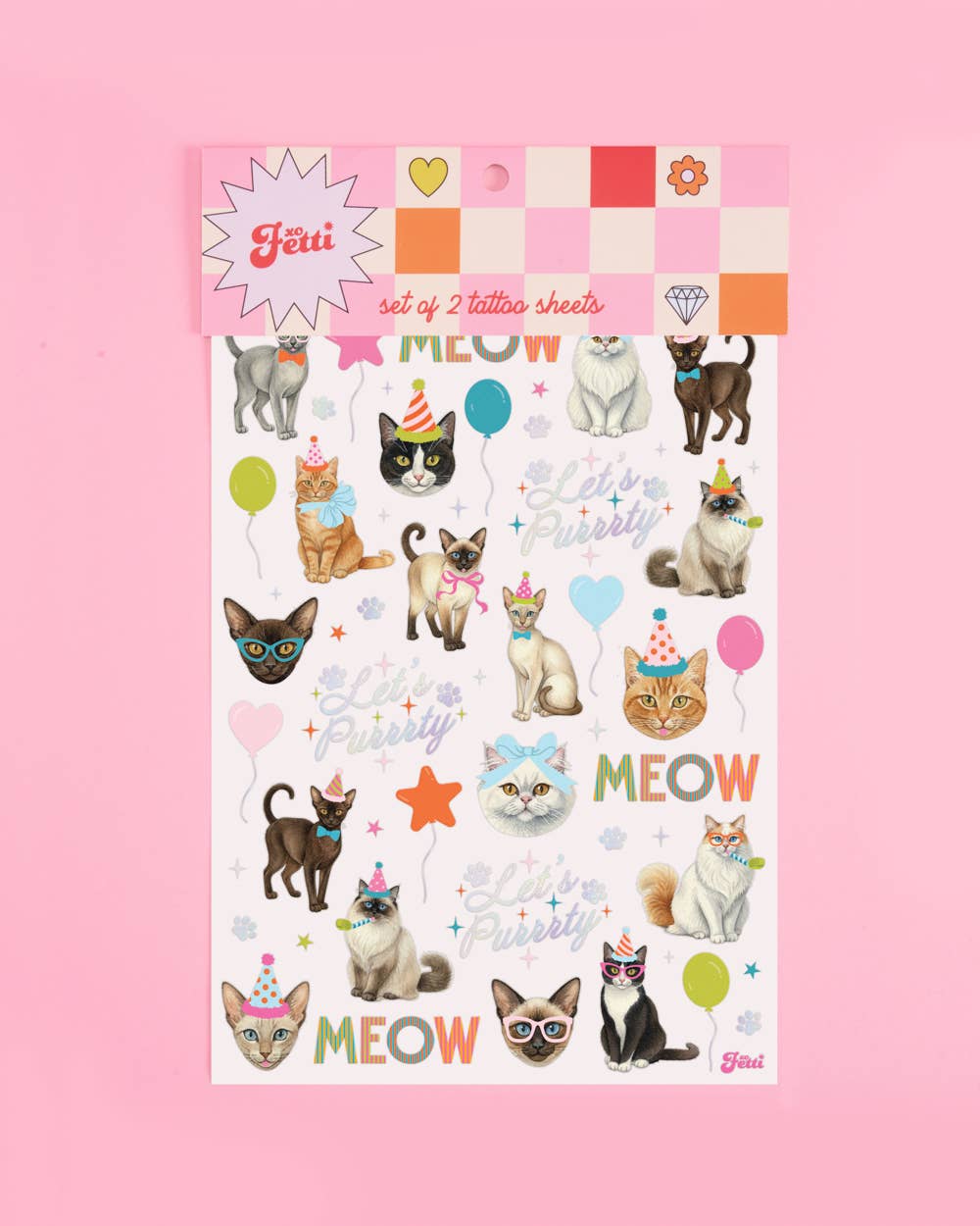 Cat Birthday Tattoos | kitty party, cat lover, meow
