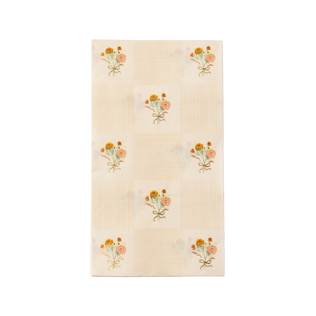 Cozy Fall Floral Guest Towels, 3-Ply (Set of 20)