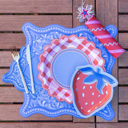 Picnic Perfect Gingham Dinner Plates (10 ct)