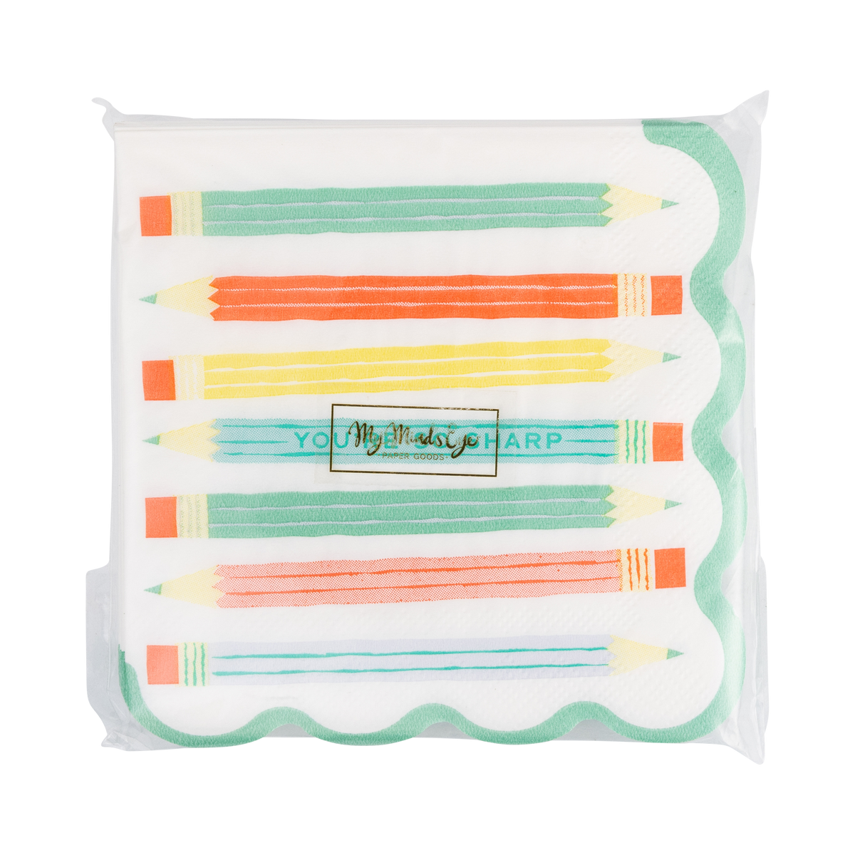 Pencil Cocktail Napkin