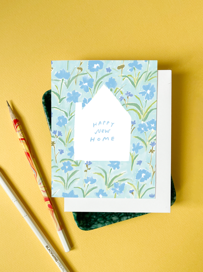 Home in Florals – Housewarming Greeting Card