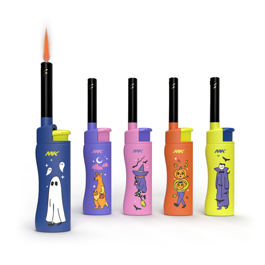 MK Lighter Range Series, Halloween Set, Windproof Flame 50PC