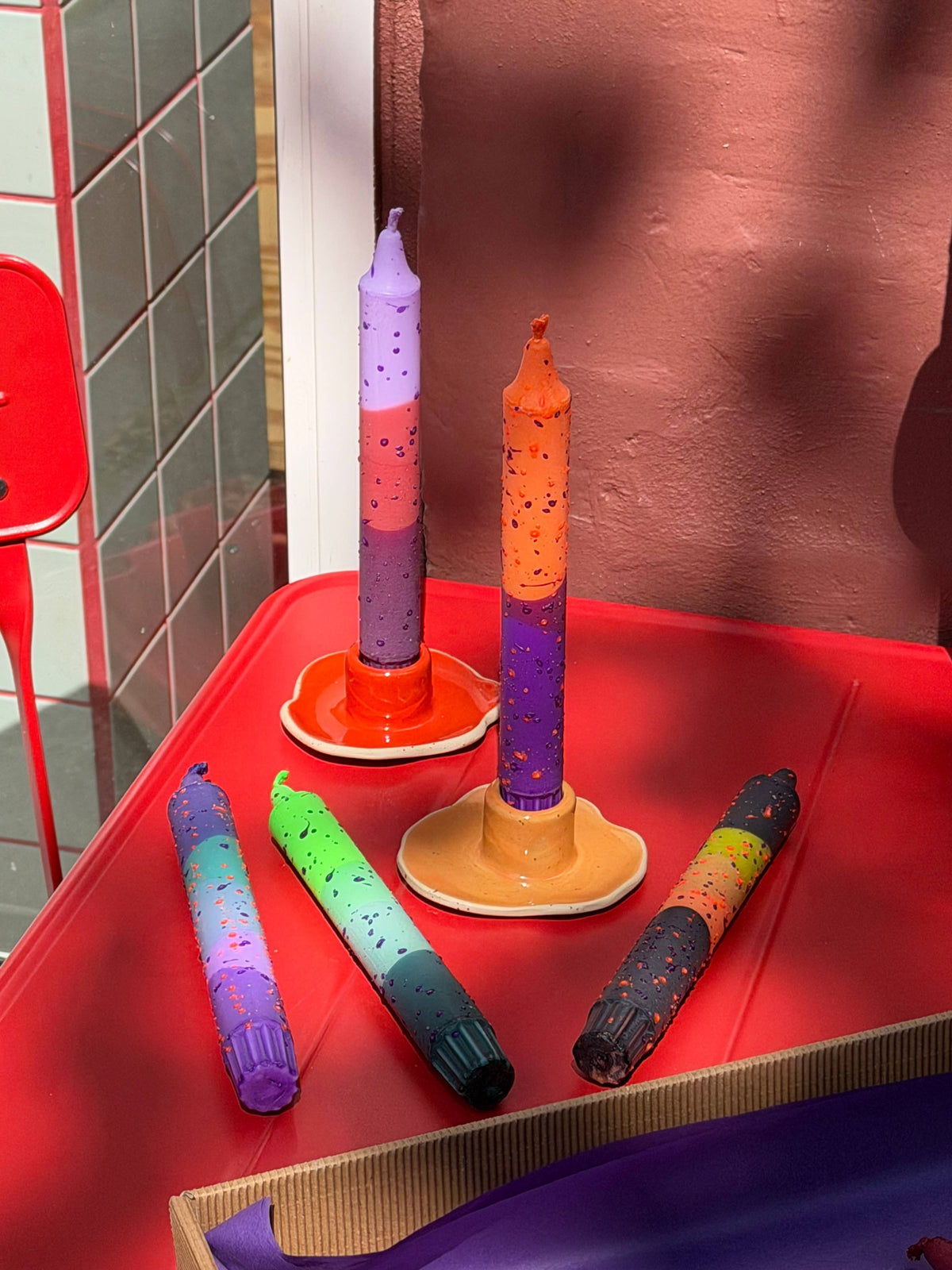 Taper candles- Spooky Halloween Mix