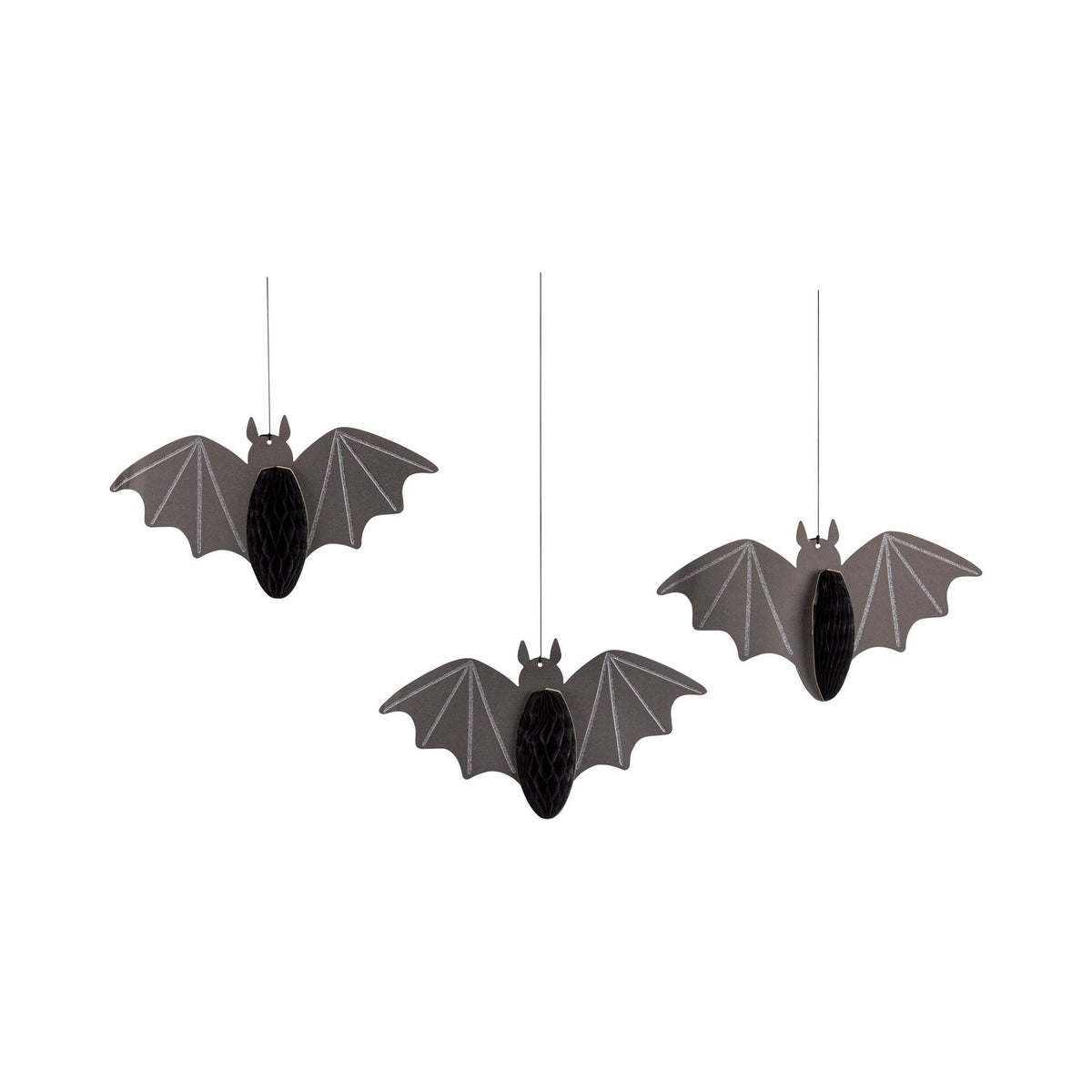Bats Honeycomb Banner