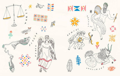 The Eclectic World of Julia Rothman Sticker Book: Hardcover
