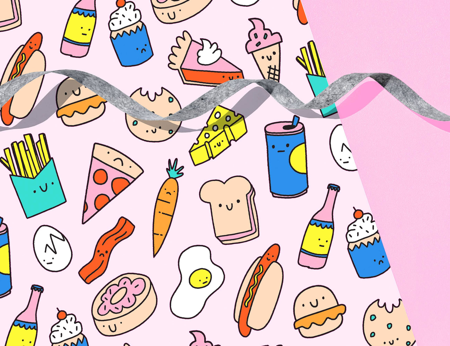 Snack Time Wrapping Paper