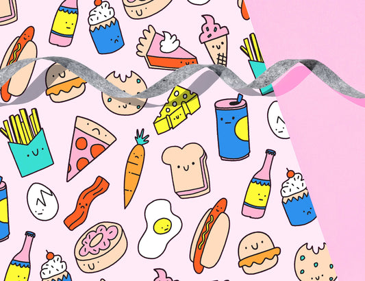 Snack Time Wrapping Paper