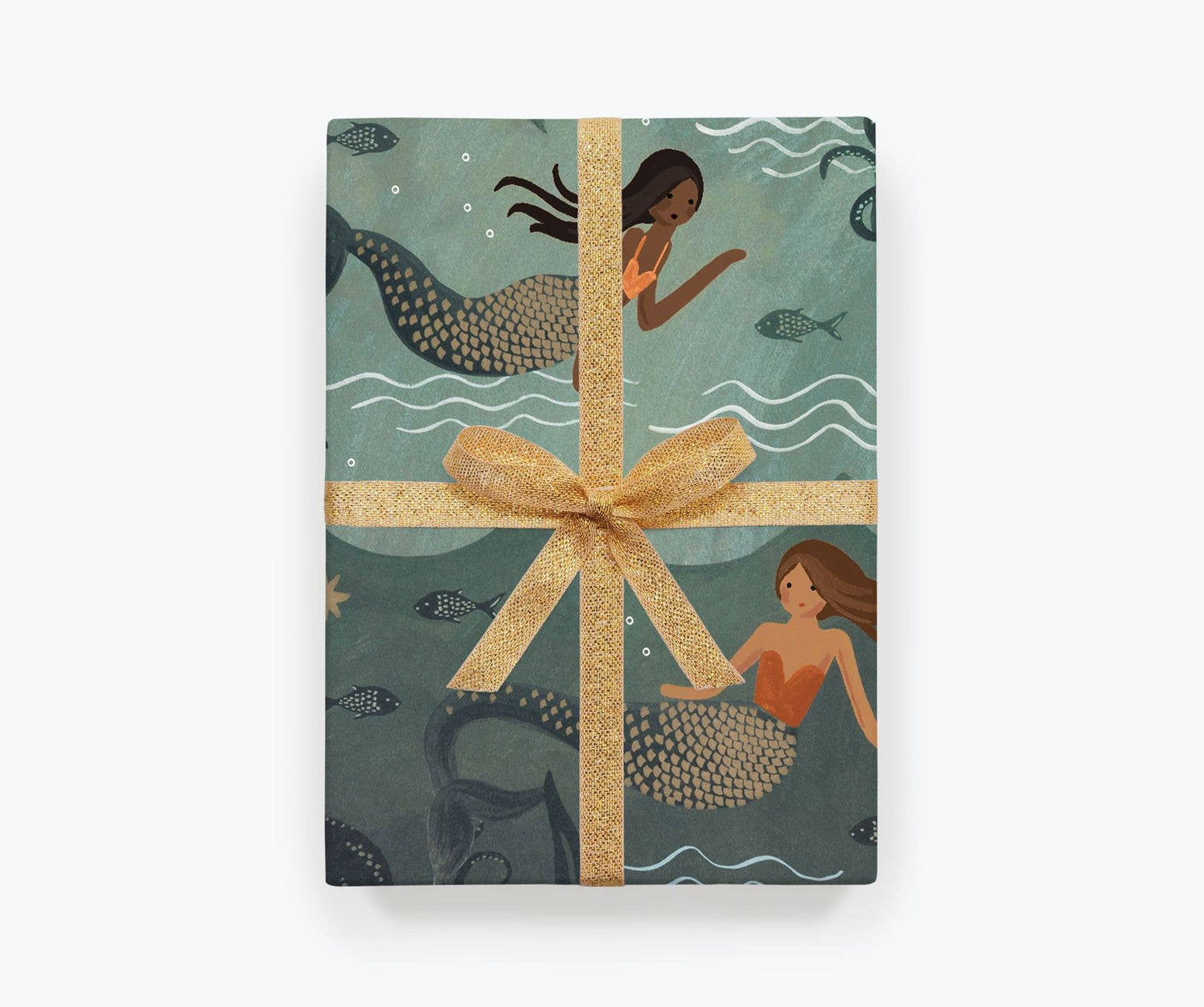 Single Mermaid Wrapping Sheet